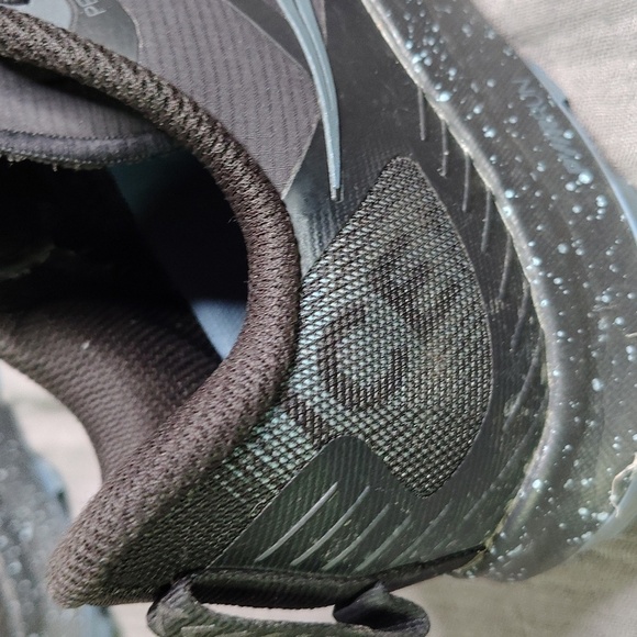 Saucony Peregrine 12 Trail Running Shoes Womens Size 10 Black Blue ICE + - Picture 4 of 10